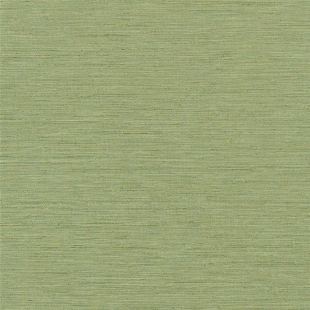 Brera Grasscloth Textured Wallpaper PDG1120 by Designers Guild in Peridot Green